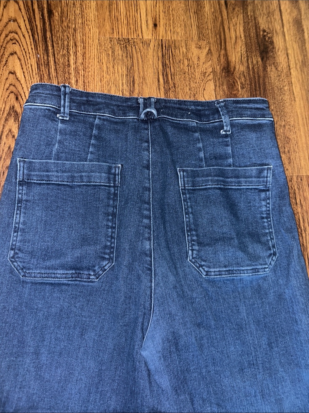 Pilcro The Skipper Jeans 30 Womens Anthropologie High Rise Wide Leg - Picture 6 of 8